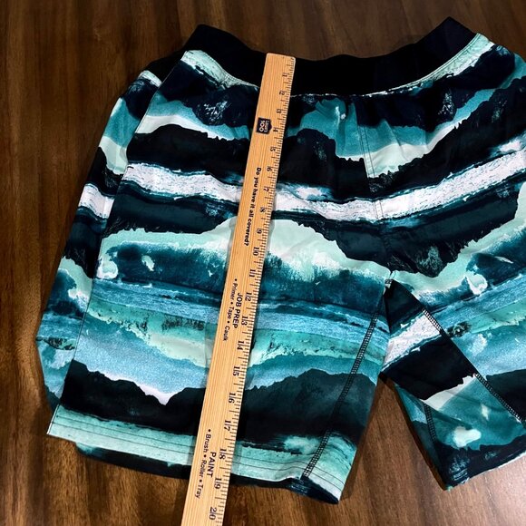 Nike Mens XL Printed Swim Shorts Polyester Elastane Blend - Picture 6 of 7